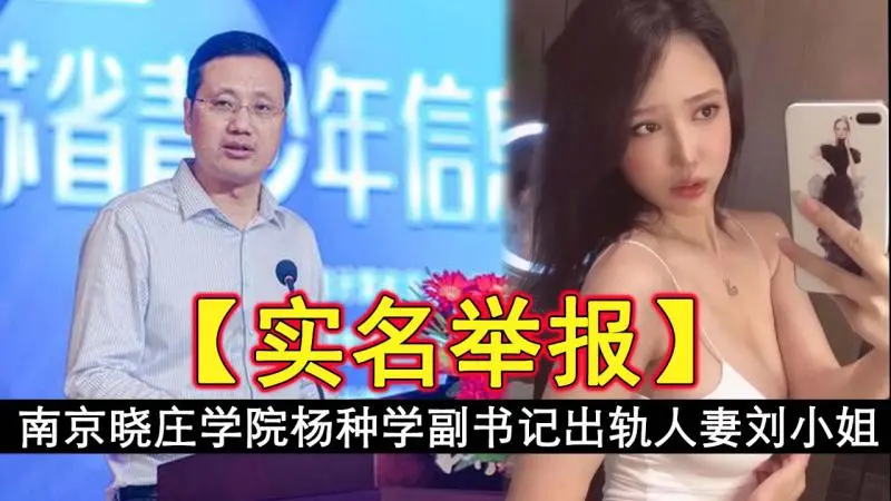 南京晓庄学院杨种学副书记出轨人妻刘小姐自拍视频流出